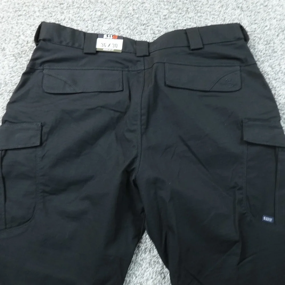 NEW 5.11 Tactical Pants Mens 36X30 Black Stryke Flex Tac Cargo Utility Stretch